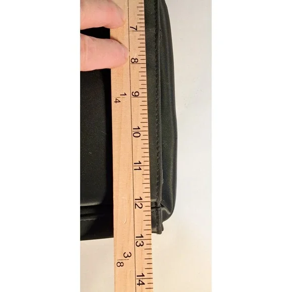 Kenneth Cole Reaction Black Nylon Laptop Briefcase Bag - Picture 9 of 12